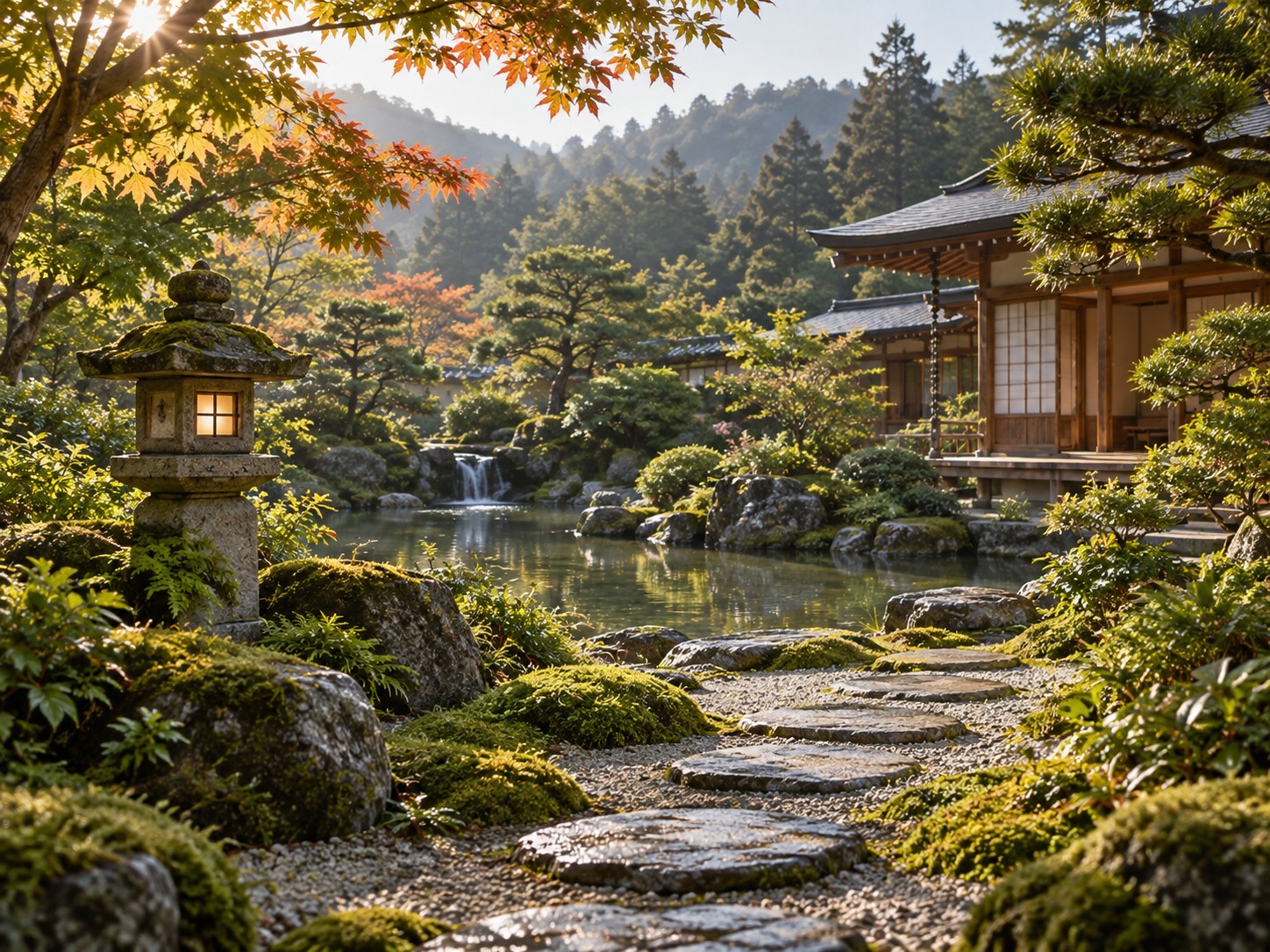 庭園の風景